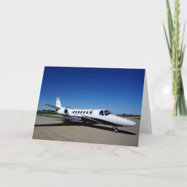 Cartão de aniversário piloto