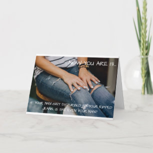 Cartão de aniversário por adolescentes