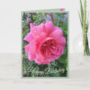 Cartão de Aniversário primavera