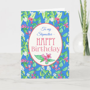 Cartão de Aniversário primavera Blossomo para St