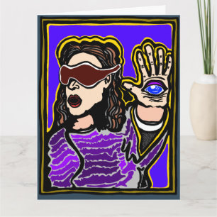 Cartão de aniversário psíquico por ParanormalPrint