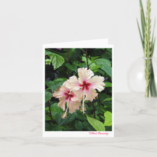 Cartão de aniversário que beleza