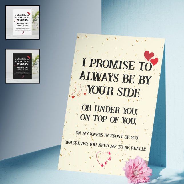 Cartão de Aniversário Safado para Ele (Dirty Naughty Anniversary Card for Him)