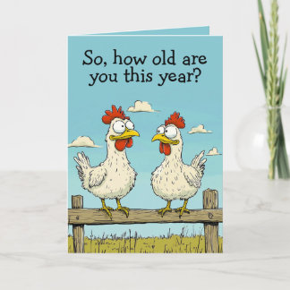 Cartão de Aniversário Sagrado Cluck
