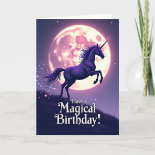 Cartão de Aniversário Sonho Estrelado