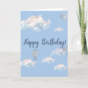 Cartão de Aniversário Sonho Pastel   Caprichoso 