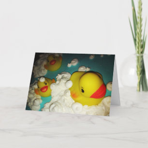 Cartão de Aniversário "Splish—Splash"