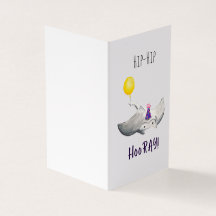 Cartão de aniversário Stingray