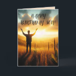 CARTÃO DE ANIVERSÁRIO SUNSHINE SON<br><div class="desc">Quando seu filho é seu sol,  este é o cartão de aniversário para ele.</div>