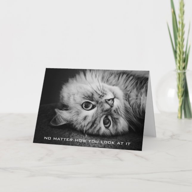 Cartão de Aniversário Tão Impressionante (Frente)