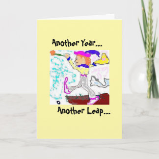 Cartão de Aniversário Tarot Fool Amarelo