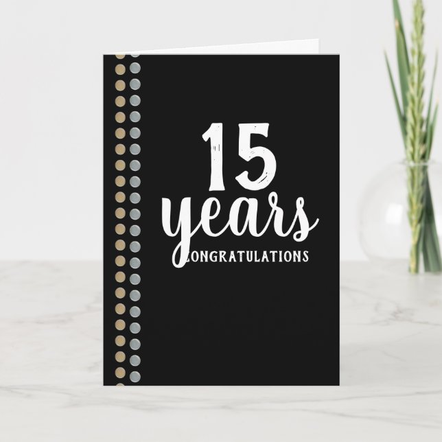 Cartão de aniversário universal de estudante Faux (Frente)