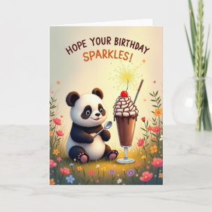 Cartão de Aniversário Urso Caprichoso