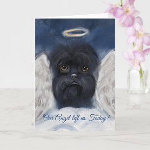 Cartão de ANJO Affenpinscher