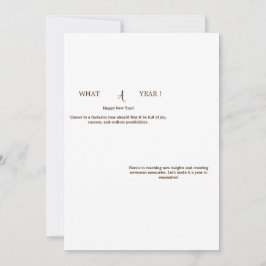 Cartão de Ano Novo Global de Fotografia do feliz a