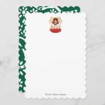 Cartão de anotação Red Angel