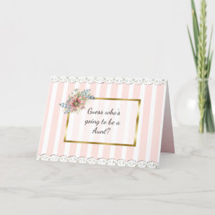 Cartão de Anúncio da Tia