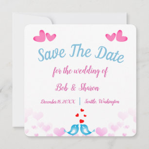 Cartão de Anúncio de Casamento