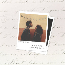 Cartão de Anúncio de Envolvimento com Foto Instant