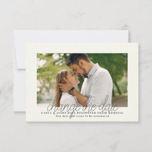 Cartão de Anúncio de Foto de Mudança de Data