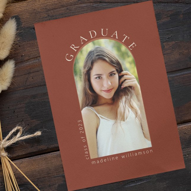 Cartão de Anúncio de Graduação de Arch 2023 (Criador carregado)