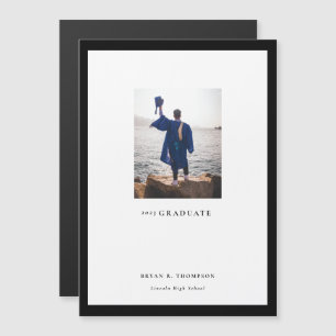 Cartão de Anúncio de Graduação de Quadro da Galeri
