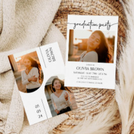 Cartão de Anúncio de Graduação, Festa de formatura