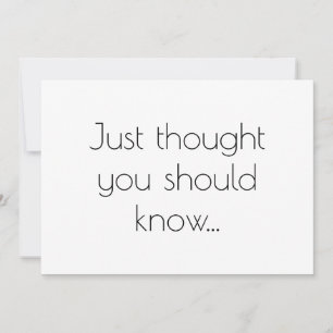 Cartão de Anúncio de Gravidez Minimalista Moderno 