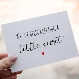 Cartão de Anúncio de Gravidez Simples para Avós