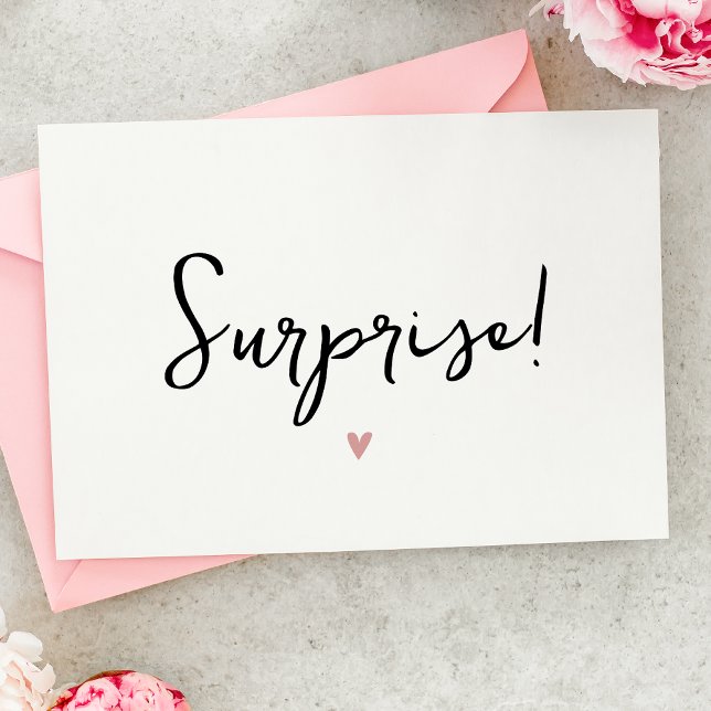 Cartão de Anúncio de Gravidez Simples para Avós (Criador carregado)