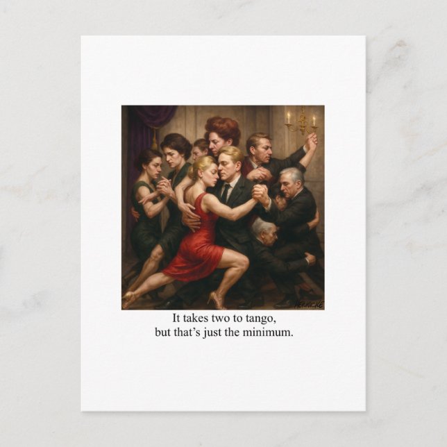 Cartão de Anúncio Dobrado (Frente)