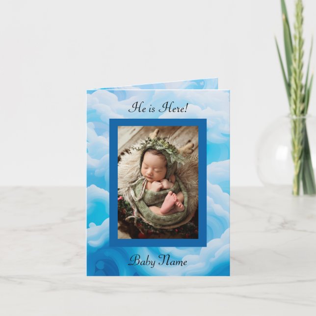 Cartão de Anúncio Dobrado (Frente)