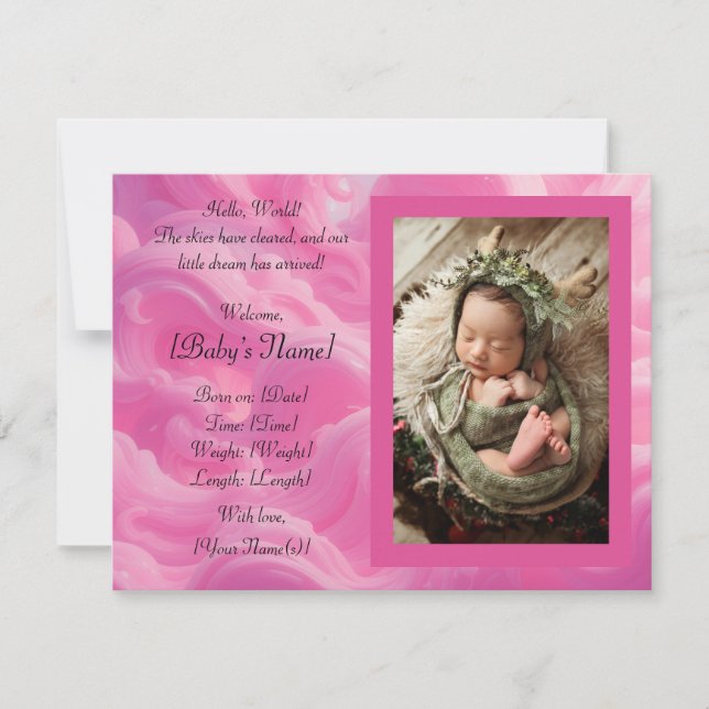 Cartão de Anúncio Folha Única (Frente)