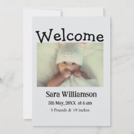 Cartão de anúncio mínimo de edição da foto moderno