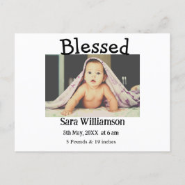 Cartão de anúncio mínimo de edição da foto moderno