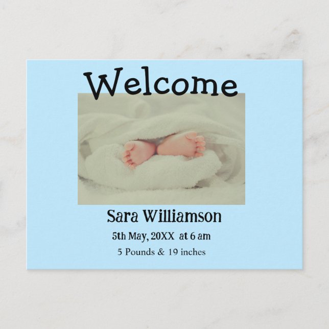 Cartão de anúncio mínimo de edição da foto moderno (Frente)