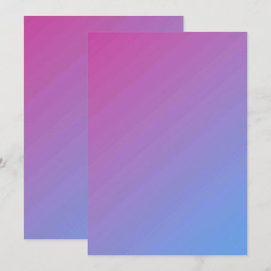 Cartão de Anúncios de Convites Planos de Cor Sólid