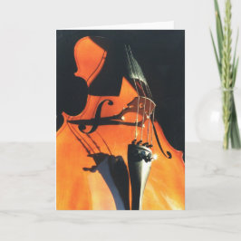 Cartão de aparecimento do violoncelo
