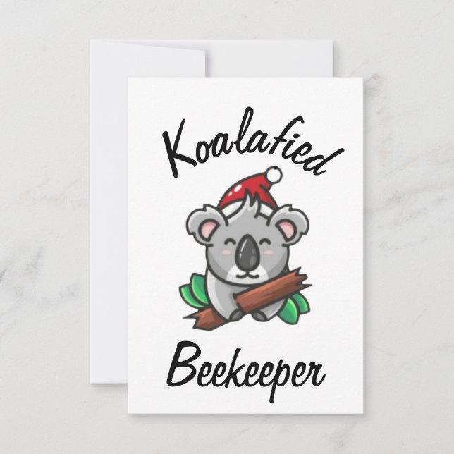 Cartão de Apicultor Koalificado (Frente)