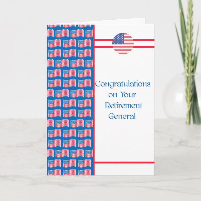 Cartão de aposentação para geral (Frente)