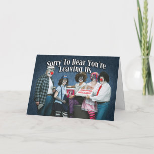 Cartão de aposentadoria engraçado