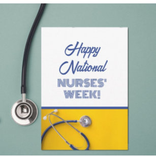 Cartão de Apreciação Semana das Enfermeiras Nacion