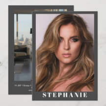 Cartão de Apresentação Flip | Comp Cards Personali