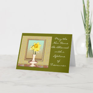 Cartão de Aquecimento de Casa