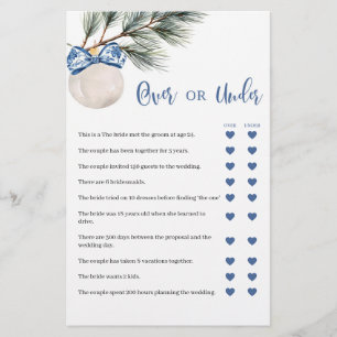 Cartão de Arco de Chinoiserie Inverno sobre ou sob