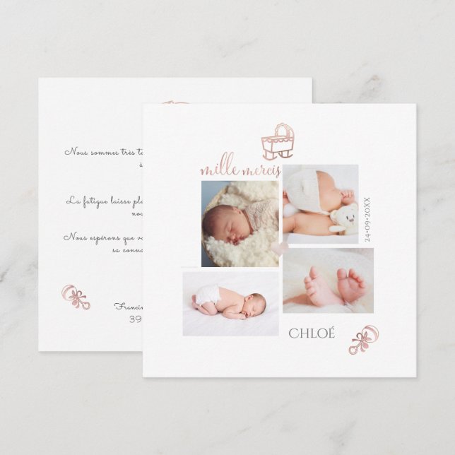 Cartão de Arquivo de Emergência de Remessa do Joue (Frente/Verso)