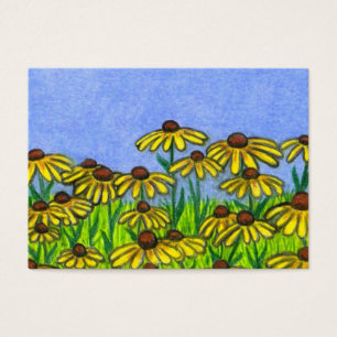 Cartão de Arte Aceo ~ Susans De Olhos Negros Flor