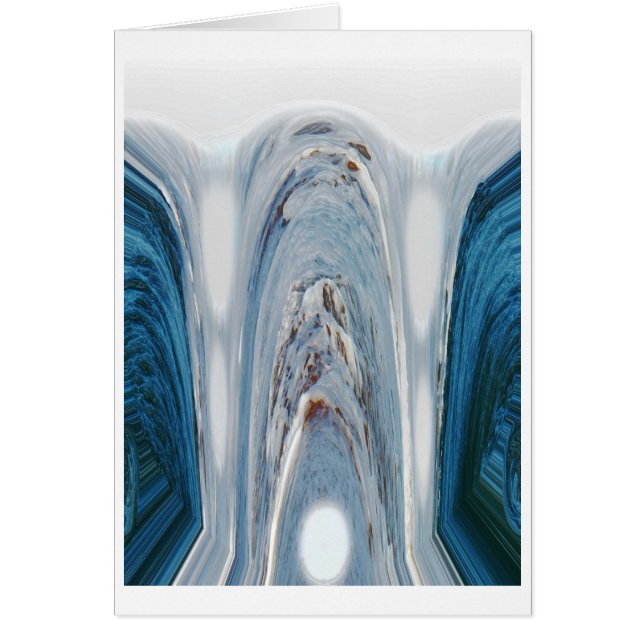 Cartão de arte de água fria (Frente)