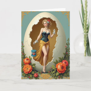 Cartão de Arte de Beleza Emergente
