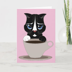 CARTÃO DE ARTE DE CAFÉ TODA A OCASIÃO